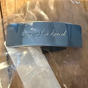 One of a Kind Silver charm for keep collective band